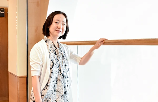 進路支援部長　村越真紀子先生