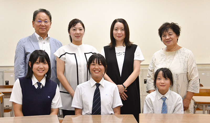 家族三世代四條畷学園生