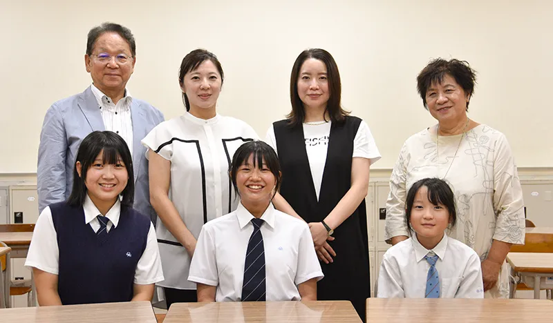 家族三世代四條畷学園生