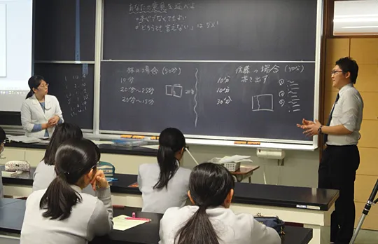 晃華学園中学校高等学校の教育の写真