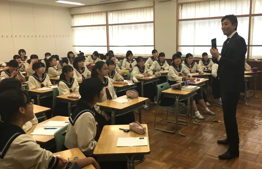 國學院大學久我山中学高等学校の教育の写真