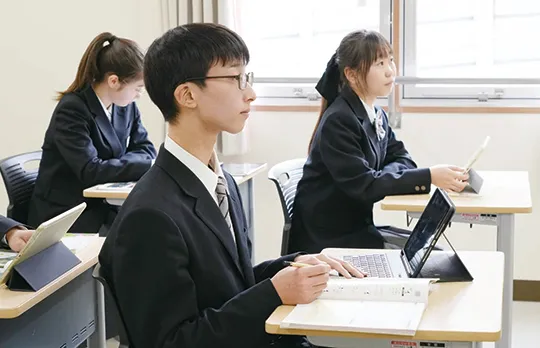 アサンプション国際中学校高等学校の教育の写真