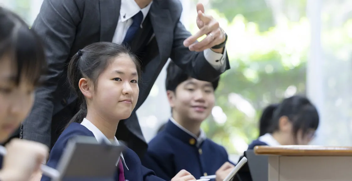 帝塚山学院泉ヶ丘中学校高等学校 授業の様子