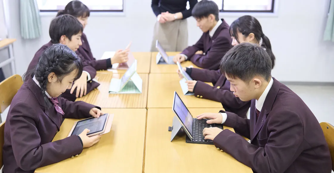 常翔学園中学校・高等学校 授業の様子