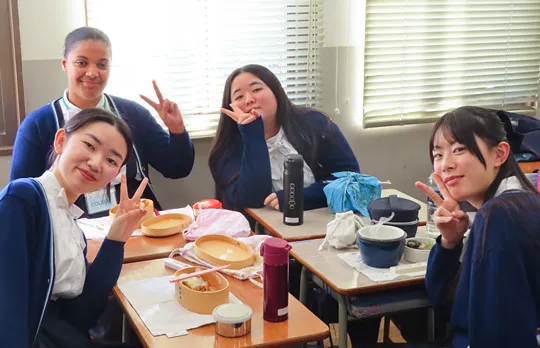 神戸海星女子学院中学校・高等学校の教育の写真