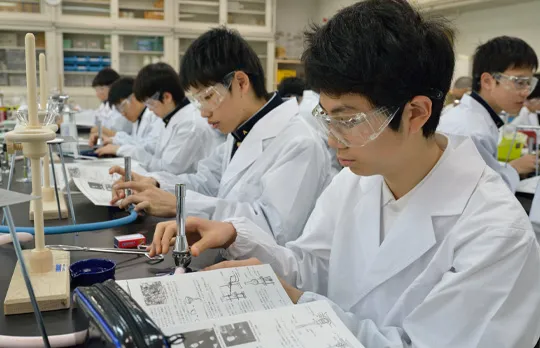 甲南中学校の教育の写真