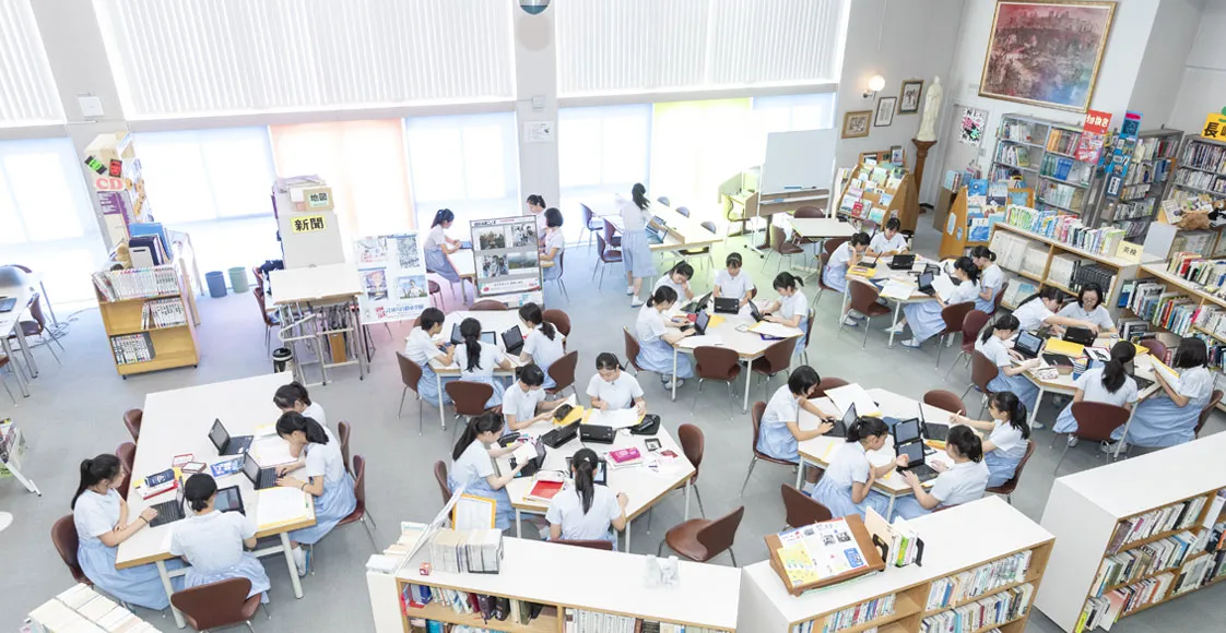 小林聖心女子学院中学校・高等学校 授業の様子