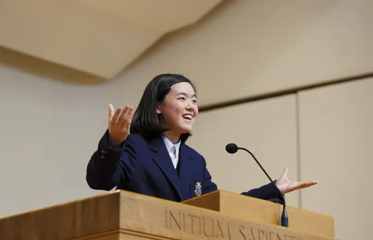 大阪女学院中学校・高等学校の教育の写真