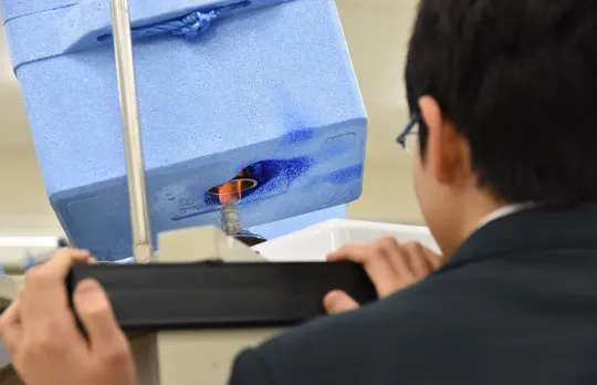 大阪桐蔭中学校高等学校の教育の写真