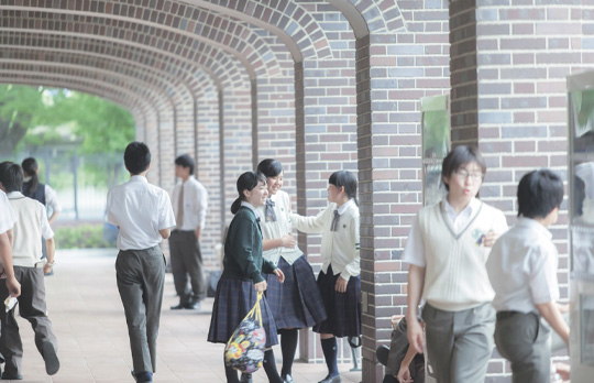 大阪桐蔭中学校高等学校の教育の写真