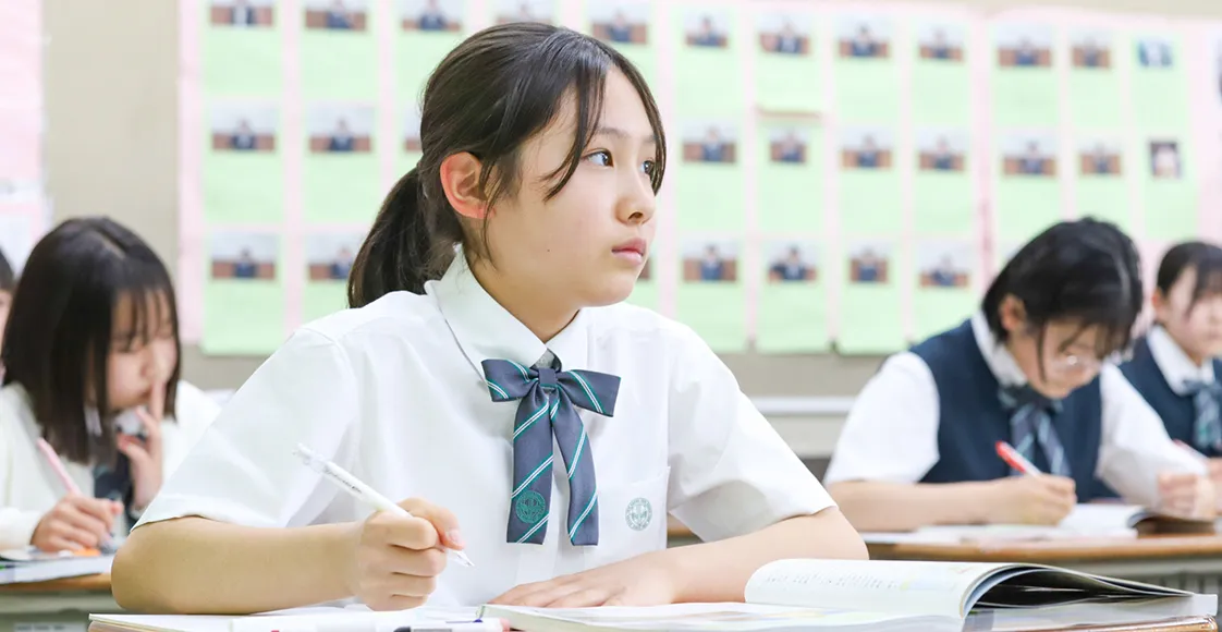 大阪桐蔭中学校高等学校 授業の様子
