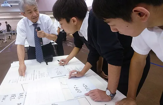 清風中学校・高等学校の教育の写真