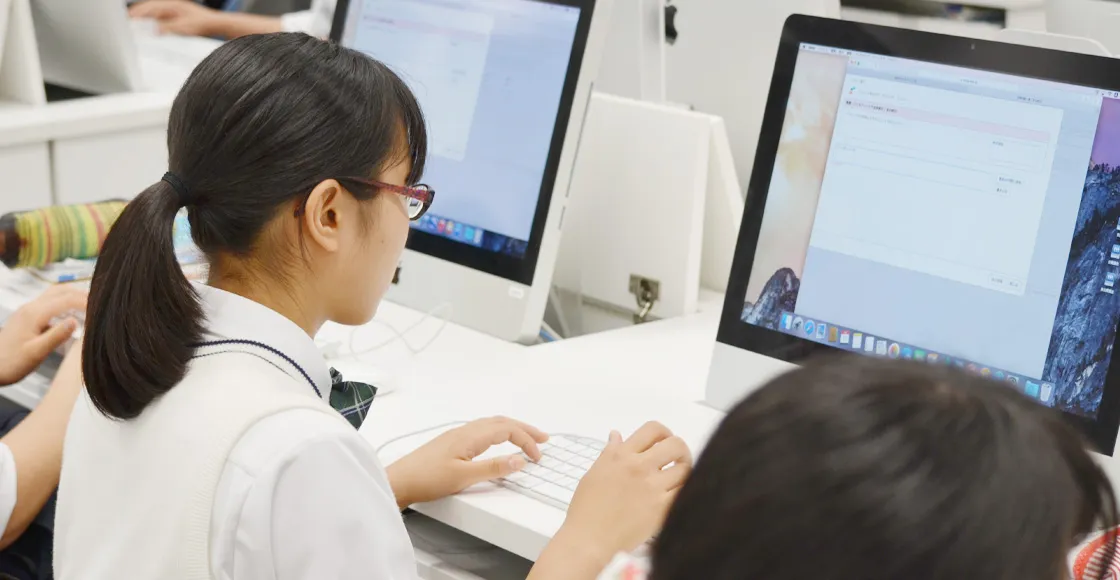 清教学園中・高等学校 授業の様子