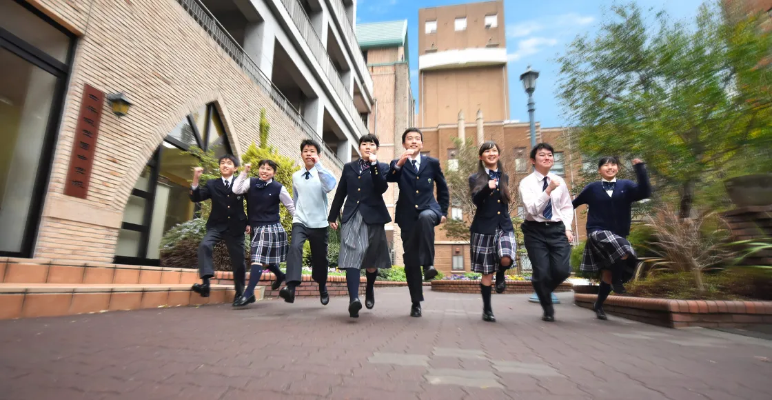 四條畷学園中学校 授業の様子