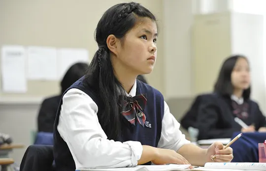 滝川第二高等学校・中学校の教育の写真