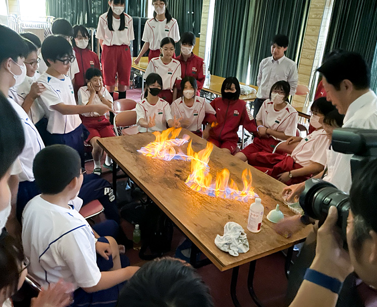 理科実験三昧の「夏季研修」