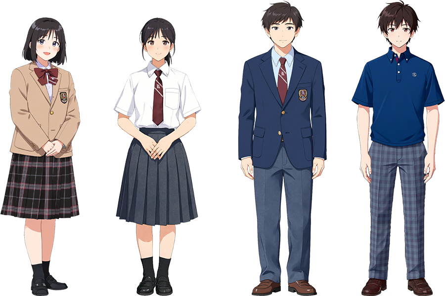 関西大倉中学校・高等学校 制服イラスト